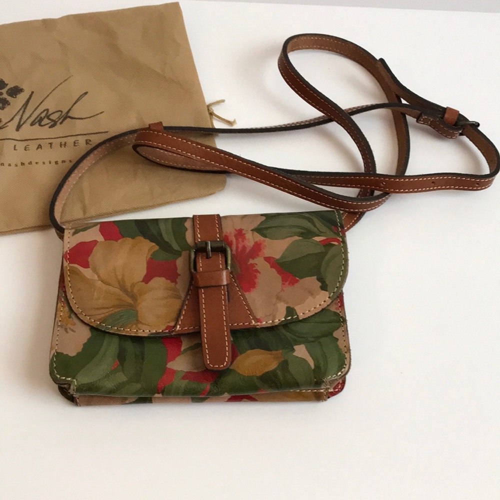 New! Patricia Nash Leather Crossbody Organizer!